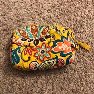 Small yellow Vera Bradley bag